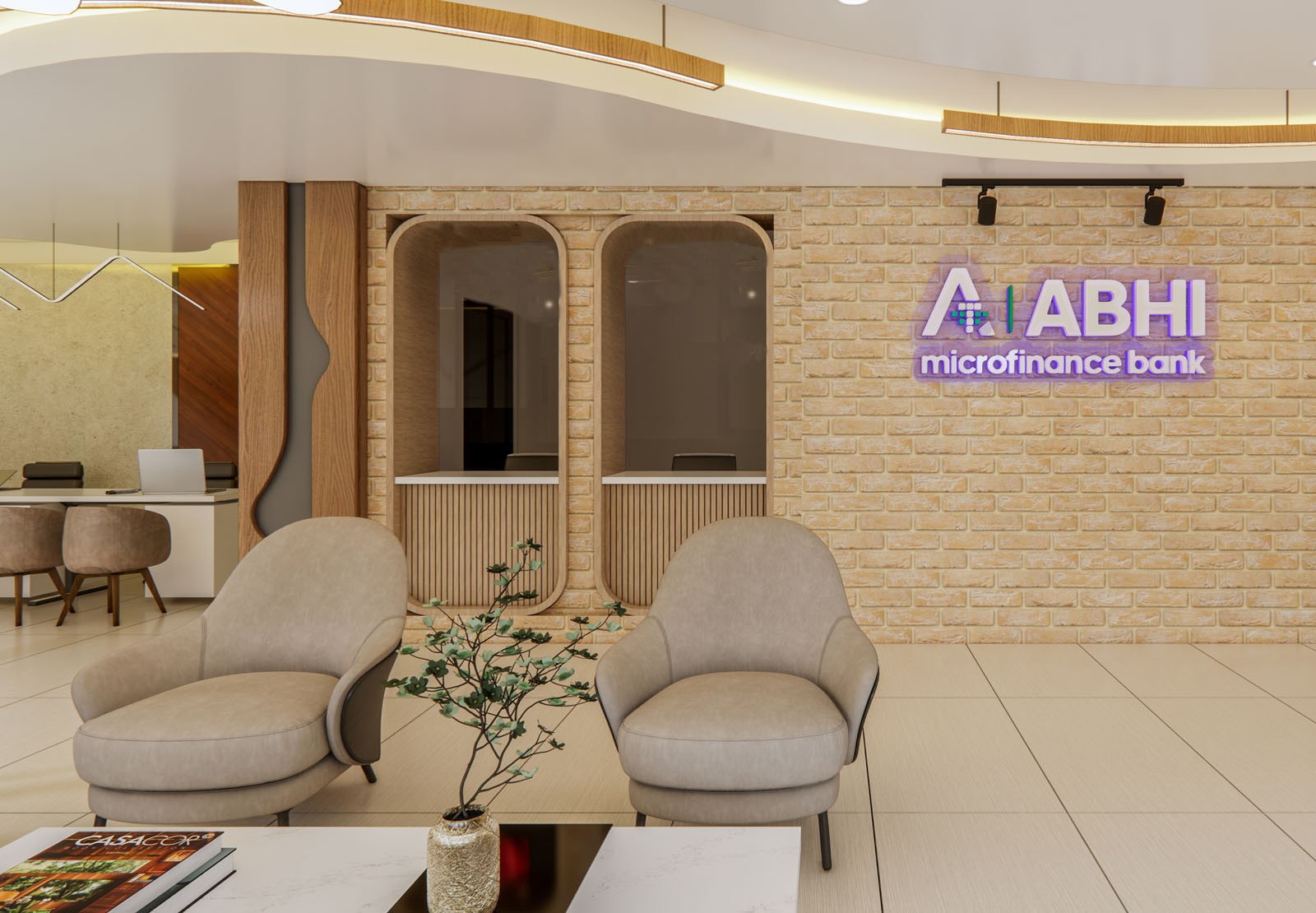 Bank-D 12 Interior Design